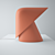 Minimalist K Lamp 3D model small image 1