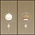 Fusion Chiaro Lighting Collection: Chandeliers, Sconces, Pendant Lamp 3D model small image 2