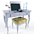 Gina Vanity Table: Elegant & Functional 3D model small image 1
