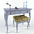 Gina Vanity Table: Elegant & Functional 3D model small image 3