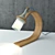 Quercus: Stylish Desk Lamp for Young Professionals 3D model small image 1