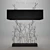 Elegant Twiggy XL Table Lamp 3D model small image 1