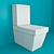 Sleek & Stylish WC Solution 3D model small image 2