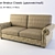 Luxury Furman Brabus Classic Sofa 3D model small image 2