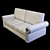 Luxury Furman Brabus Classic Sofa 3D model small image 7