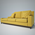 Modern Dormeuse Couch Bed by BEDDING 3D model small image 2