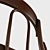 Arabic Inspired Wooden Chair 3D model small image 3