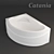 Elegant Catania Bath - Perfect Addition to Any Bathroom 3D model small image 1