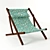 Relaxation at its Finest: Deck Chair 3D model small image 1