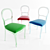 Elegant Classic Chair 3D model small image 1