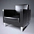 Compact and Stylish IKEA Melby Armchair 3D model small image 1