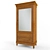 Classic Elegance Wardrobe with Mirror 3D model small image 1