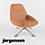 Elegant EJ 10 Uma Chair 3D model small image 1