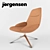 Elegant EJ 10 Uma Chair 3D model small image 2