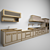 Stylish GULLO Kitchen 3D model small image 3