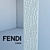 Reflective Elegance: Fendi Cassa Mirror 3D model small image 3