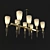 Elegant Modigliani Chandelier 3D model small image 1