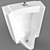 Kohler Bardon Urinal 3D model small image 2