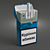 Chesterfield Cigarette Pack 3D Animation 3D model small image 1