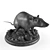 Heavy Duty Iron Rat Trap 3D model small image 1