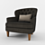 Modern Armchair 3D Model 3D model small image 1