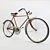 Retro Bicycle: Classic Style Ride 3D model small image 1