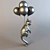 Graceful Cat Sculpture 3D model small image 3