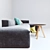 Modern Comfort and Versatility: HAY Mags Soft Sofa 3D model small image 3