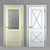 Elegant Interier Door: Model 11 3D model small image 1