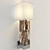 Icy Glow Acrylic Wall Lamp 3D model small image 1