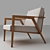 Sophisticated Holly Hunt Armchair 3D model small image 3