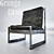 Vintage Grunge Chair 3D model small image 1