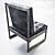 Vintage Grunge Chair 3D model small image 2