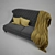 Luxury MARIONE Adonis Sofa 3D model small image 2