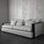 Elegant EGO Italian Sofa 3D model small image 1