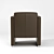 Elegant Bolero Chair 2810 3D model small image 3