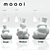 Elegant Egg Vase by MOOOI 3D model small image 1