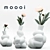 Elegant Egg Vase by MOOOI 3D model small image 2