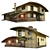 Peak Retreat Cottage 3D model small image 1