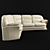 Redford Corner Sofa 3D model small image 2