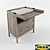  IKEA Sundvik Kids Bed & Drawers 3D model small image 2