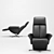 Intertime Avus Chair: Sleek 3D Model 3D model small image 2