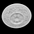 Classic Ceiling Rosette 3D model small image 2