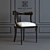 Elegant Josephine Paris Chair 3D model small image 1