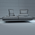 Elegant Prado by Ligne Roset 3D model small image 2