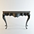 Theodore Alexander Console: Elegant Wood Design 3D model small image 1