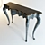 Theodore Alexander Console: Elegant Wood Design 3D model small image 2