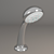 Premium Shower Head: Versatile and High-Quality 3D model small image 1