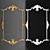 Elegant Decorative Frame 3D model small image 1