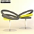 Elegant Circle Armchair by Adrenalina 3D model small image 2